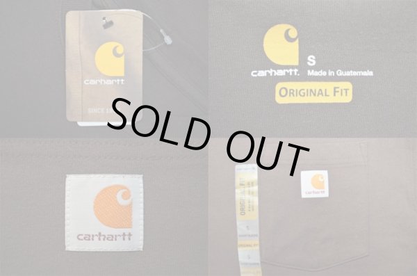 画像3: CARHARTT ポケットTシャツ “ORIGINAL FIT / BROWN” (3)