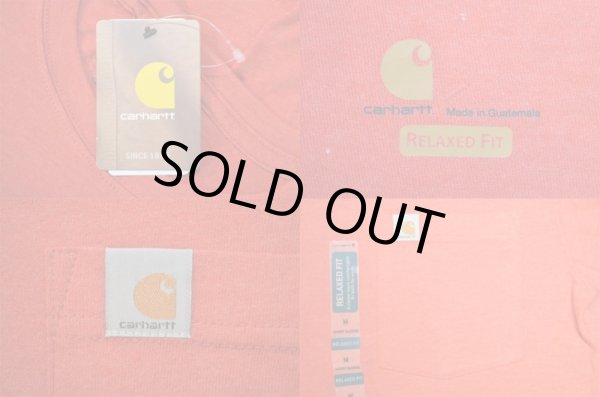 画像3: CARHARTT ポケットTシャツ “RELAXED FIT / ORANGE” (3)