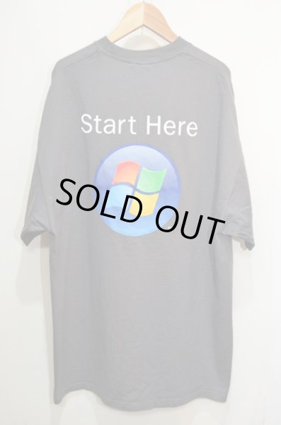 画像2: 00's Windows Vista プリントTシャツ (2)