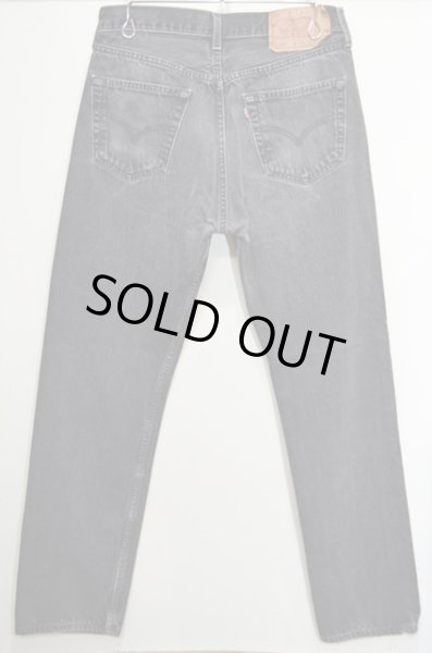 画像2: 90's Levi's 501 ブラックデニムパンツ “USA製” (2)