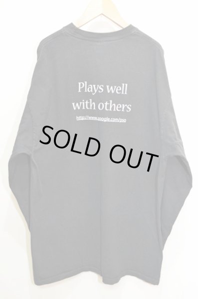 画像2: 00's Google L/S Tシャツ (2)