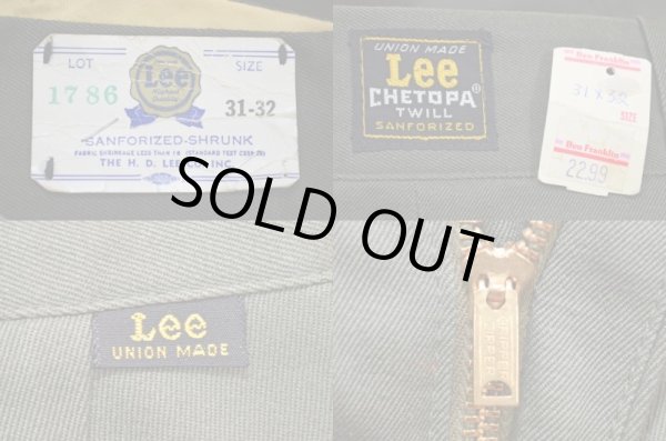 画像4: 50-60's Lee CHETOPA ワークパンツ “DEADSTOCK” (4)