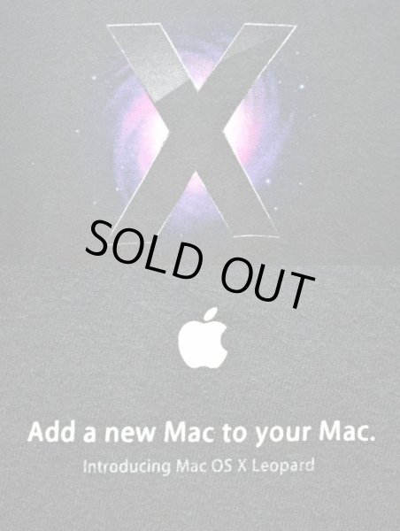 画像4: 00's Mac OS X プリントTシャツ (4)