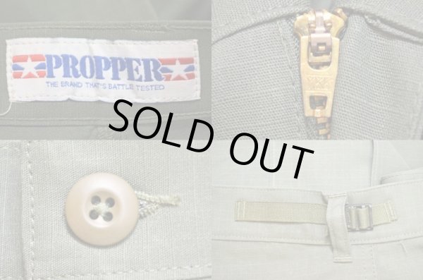 画像5: 90's PROPPER社製 6PK カーゴショーツ “DEADSTOCK / OLIVE / LARGE” (5)