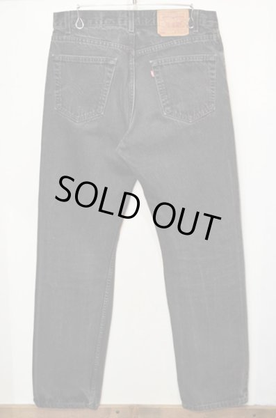 画像2: 90's Levi's 505 ブラックデニムパンツ “USA製” (2)