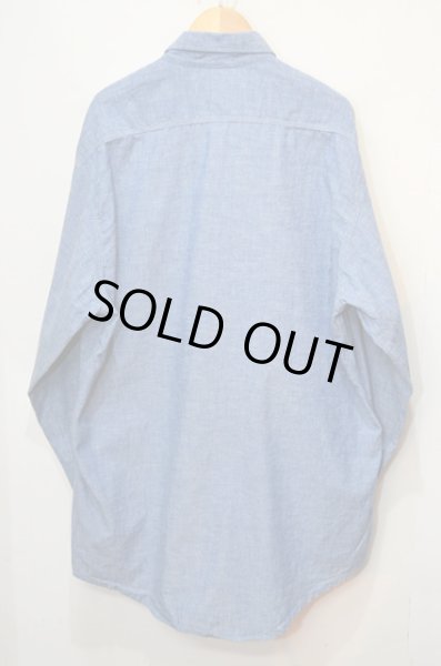 画像2: 90's BIG MAC シャンブレーシャツ (2)