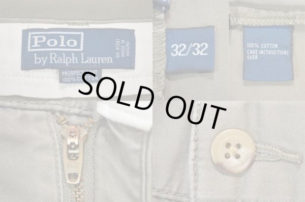 画像3: 90's Polo Ralph Lauren チノパンツ “LIGHT OLIVE” (3)