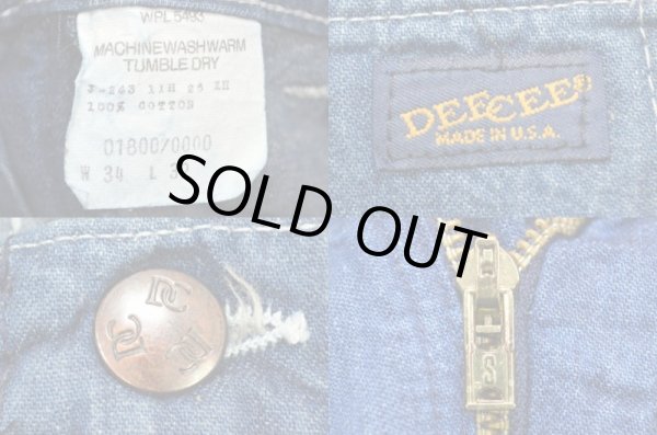 画像3: 80's WASHINGTON DEE CEE デニムぺインターパンツ (3)