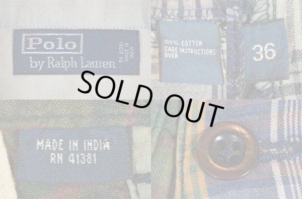 画像3: Polo Ralph Lauren パッチワークショーツ (3)