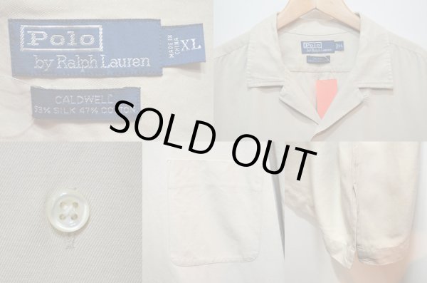 画像3: Polo Ralph Lauren S/S オープンカラーシャツ “コットン×シルク” (3)