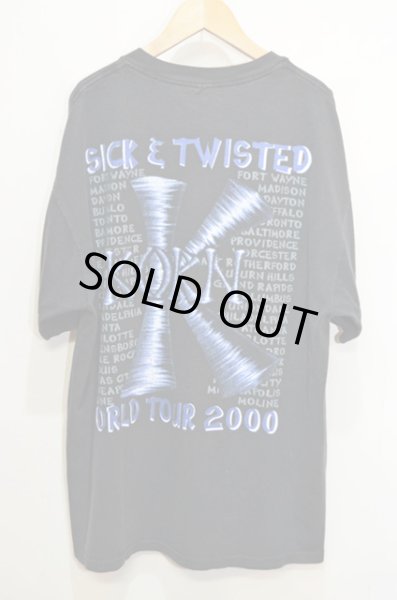 画像2: 00's KORN “SICK & TWISTED” ツアーTシャツ (2)