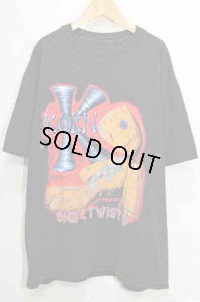 画像1: 00's KORN “SICK & TWISTED” ツアーTシャツ (1)