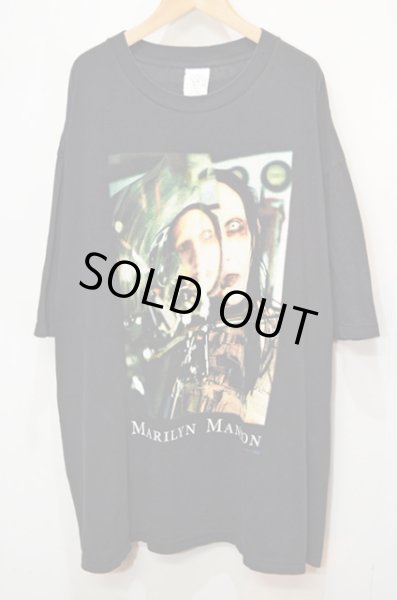 画像1: 90's MARILYN MANSON フォトプリントTシャツ (1)