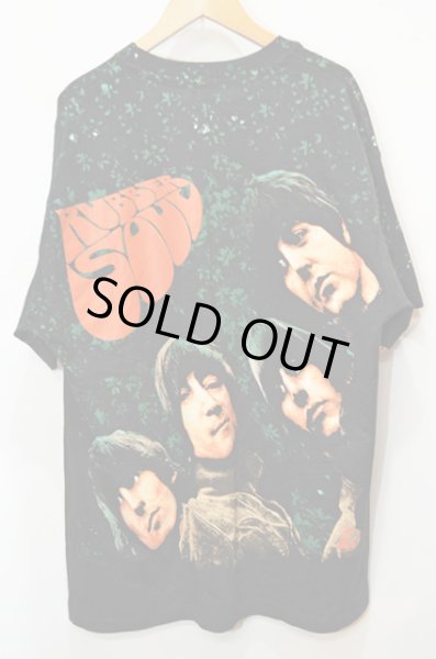 画像2: 90's THE BEATLES “RUBBER SOUL” 総柄プリントTシャツ (2)