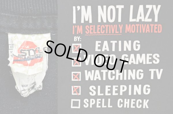 画像3: I'M NOT LAZY プリントTシャツ (3)
