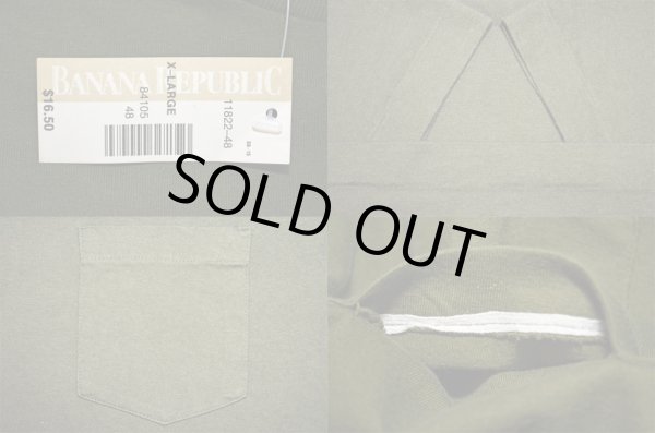 画像4: 80's BANANA REPUBLIC ポケットTシャツ “USA製 / DEADSTOCK” (4)