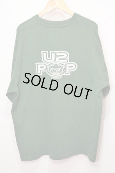 90's U2 “POP MART” ツアーTシャツ - used&vintage box Hi-smile