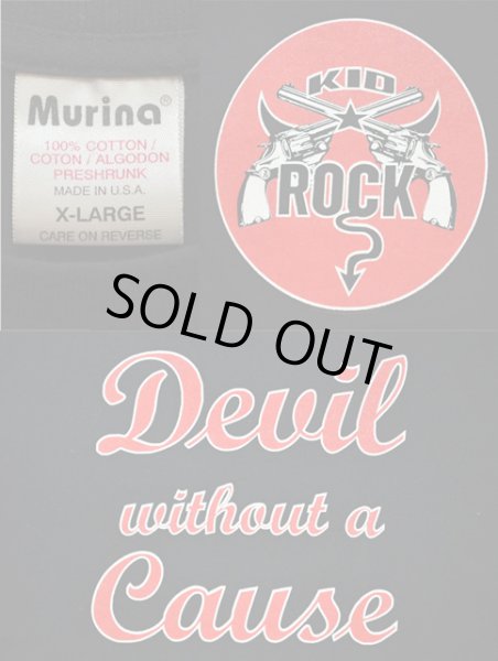 画像3: 90's KID ROCK “Devil Without a Cause” 両面プリントTシャツ (3)