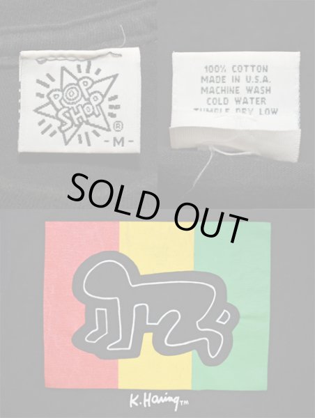 画像3: 90's Kieth Haring プリントTシャツ “Baby Rasta” (3)