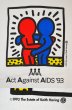 画像4: 90's Kieth Haring プリントTシャツ “Act Against AIDS '93” (4)