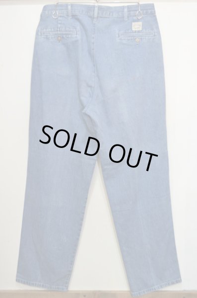 画像2: 90's Polo Ralph Lauren デニムトラウザー  "USA製" (2)