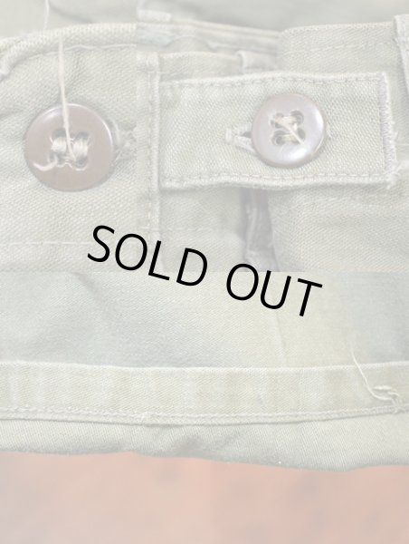 画像3: 50's US.ARMY コットンサテンベイカーパンツ “初期型” (3)