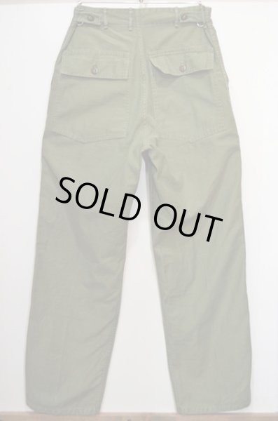 画像2: 50's US.ARMY コットンサテンベイカーパンツ “初期型” (2)