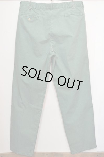 画像2: 90's L.L.BEAN タック入りコットントラウザー (2)