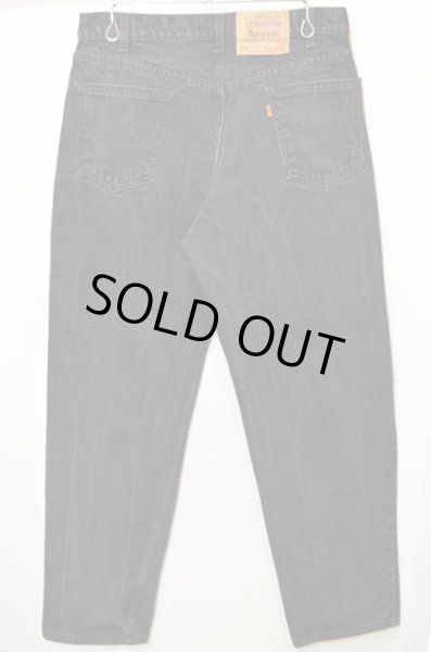 画像2: 90's Levi's 550 ブラックデニムパンツ “USA製” (2)