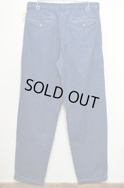 画像2: 80-90's GAP タック入りデニムトラウザー “DEADSTOCK” (2)