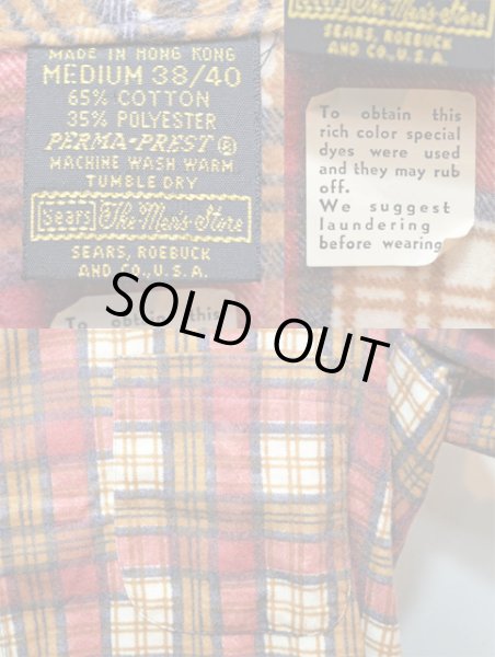 画像4: 70's Sears プリントネルガウン “DEADSTOCK” (4)