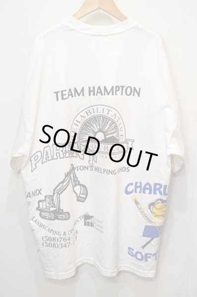 画像2: Factory Made マルチプリント Tシャツ #5 (2)