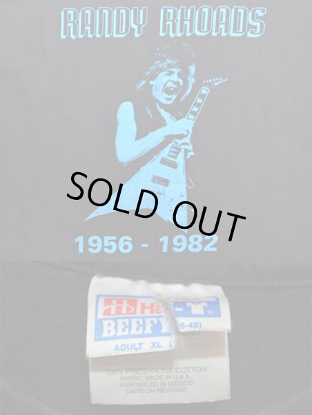 画像4: 90-00's RANDY RHOADS プリントTシャツ (4)