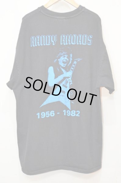 画像2: 90-00's RANDY RHOADS プリントTシャツ (2)