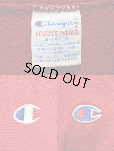 画像3: 90's Champion リバースウィーブスウェット “目付き / USA製” (3)