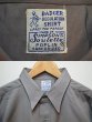 画像3: 60's BADGER SHIRT コットンポプリンワークシャツ “DEADSTOCK” #1 (3)