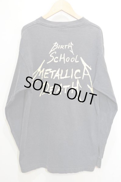 画像2: 90's METALLICA L/S バンドTシャツ “BIRTH SCHOOL METALLICA DEATH” (2)