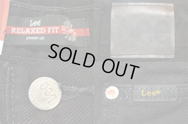 画像3: 日本未発売 Lee 5ポケットデニムパンツ “RELAXED FIT / DOUBLE BLACK” (3)