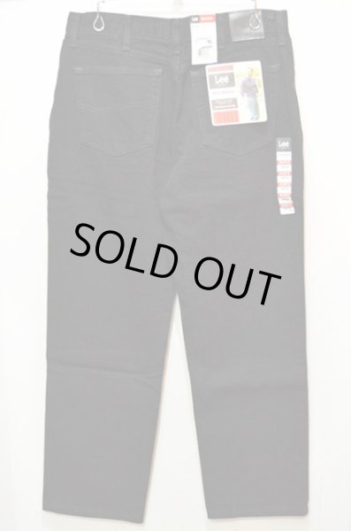 画像2: 日本未発売 Lee 5ポケットデニムパンツ “RELAXED FIT / DOUBLE BLACK” (2)