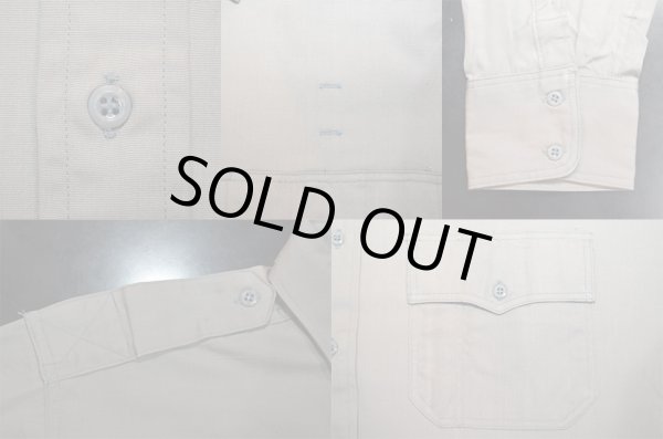 画像4: 60's BADGER SHIRT コットンポプリンワークシャツ “DEADSTOCK” #2 (4)