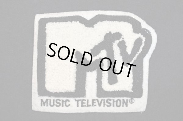 画像4: 80's MTV フェルトパッチ付き スウェットカットソー (4)