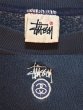 画像3: 90-00's Stussy ロゴ刺繍スウェット (3)