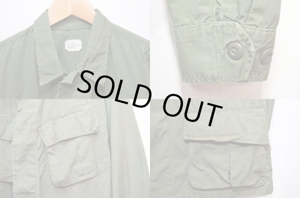 画像4: 60's US.ARMY ジャングルファティーグジャケット “4th / SMALL-SHORT” (4)