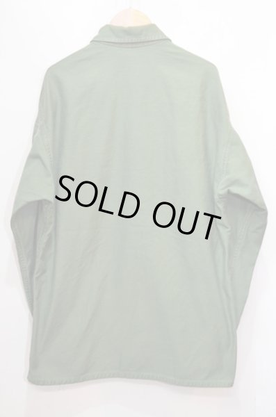 画像2: 60's US.ARMY ユーティリティーシャツ “コットンサテン” (2)