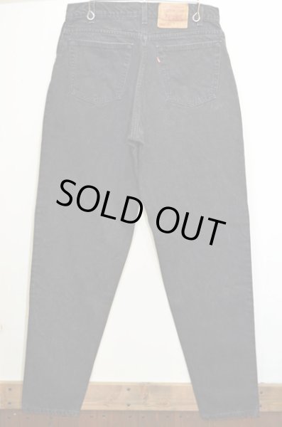 画像2: 90's Levi's 560 ブラックデニムパンツ “USA製” (2)