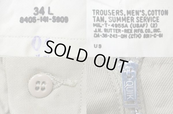 画像3: 60's US.AIR FORCE チノトラウザー “DEADSTOCK” (3)