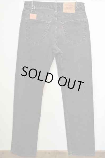 画像2: 90's Levi's 505 ブラックデニムパンツ (2)