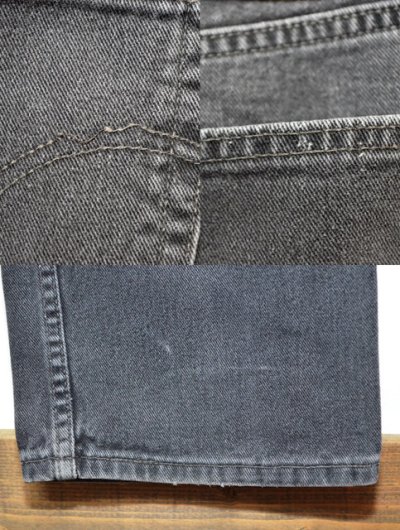 画像1: 90's Levi's 505 ブラックデニムパンツ