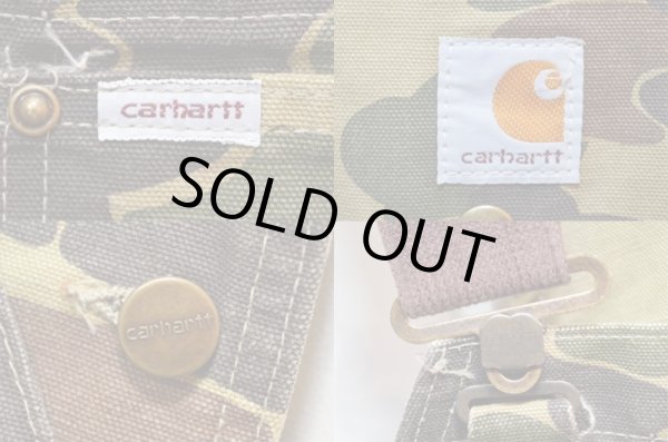 画像4: 80's Carhartt ダックハンターカモ柄 オーバーオール (4)