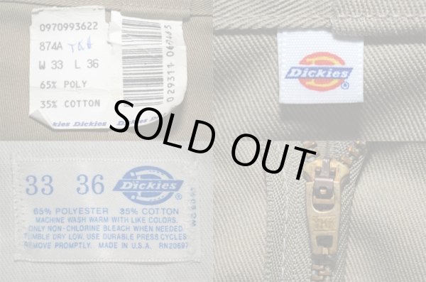 画像3: 90's Dickies 874 ワークパンツ ?USA製 / DEADSTOCK" (3)